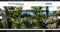 Desktop Screenshot of hotelristorantesole.it